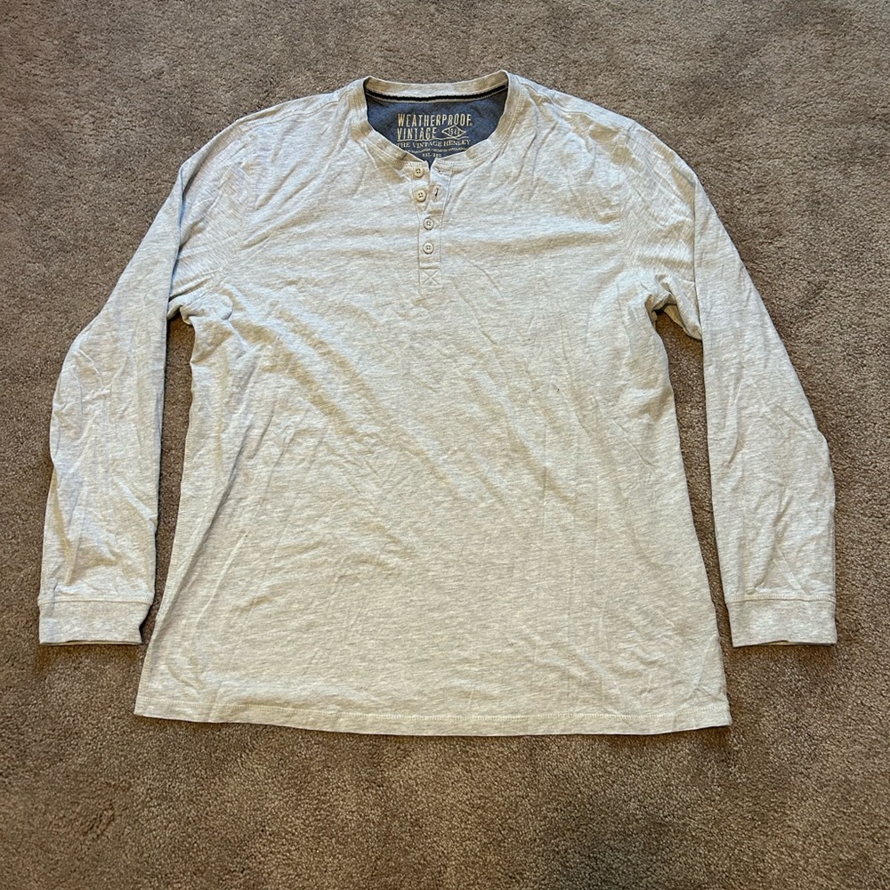 Men’s Weatherproof Henley